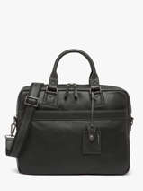 Leather Spider Briefcase 2 Compartments Etrier Pink spider ESPI8022